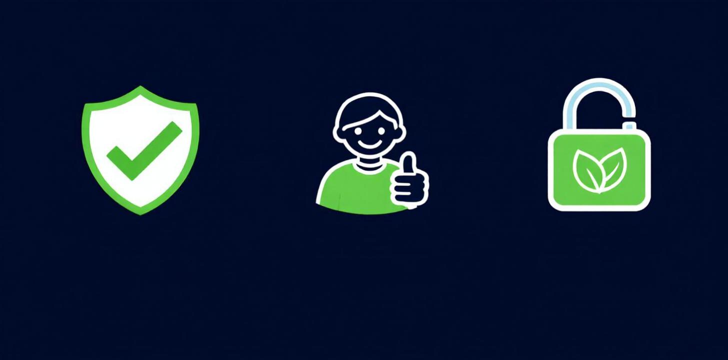 Icono de seguridad y bienestar.